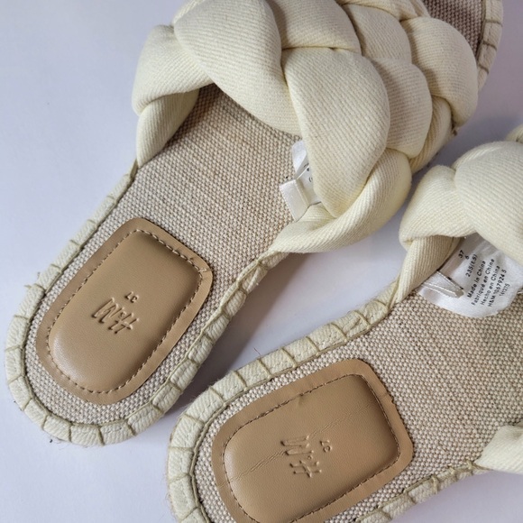 H&M Espadrille-Style Braided slides shoe - Picture 4 of 8